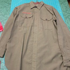 Boy Scout Long Sleve Collar Shirt (1950s/early 1960s)